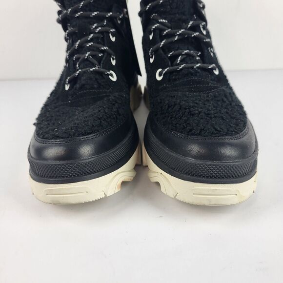 Sorel BREX™ Cozy Lace Women's Ankle Boot Size 9 Black waterproof - Picture 9 of 12